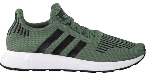 adidas sneakers heren groen daily|adidas green shoes for men.